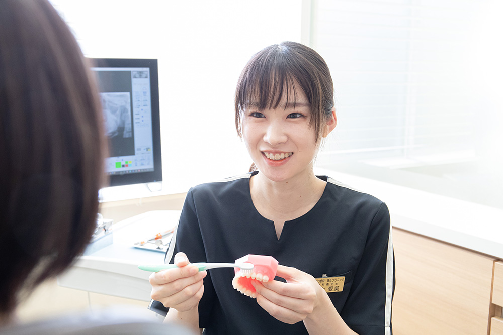 お手入れの方法についてもアドバイス